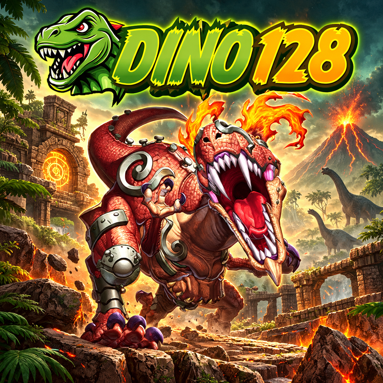 DINO128: Jelajahi Dunia Dino, Taklukkan Misi dan Rintangan Seru